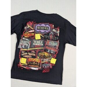 Halloween Horror Nights HHN 2021 Orlando House Shirt Don’t Go Alone Size XXS